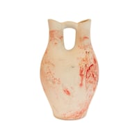 Nemadji pottery flower vase