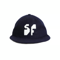 "Navy Blue" SF Baseball Cap 8panel by Jeffrey Sincich
