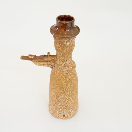 Vintage musician pottery vase set