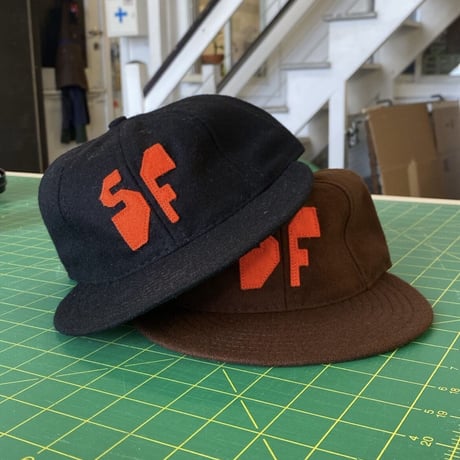 SF Baseball Cap 8panel by Jeffrey Sincich