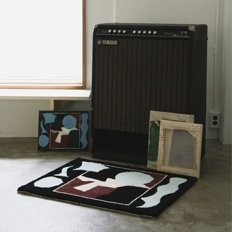 Peter Gray Hurley Rug Black