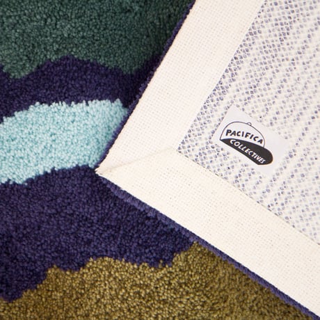 Sandy Yang  "collage" Rug 〈Blue〉