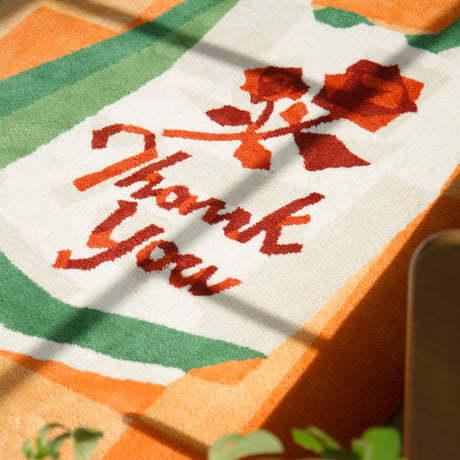 "Thank you bag" Rug  Jeffrey Sincich