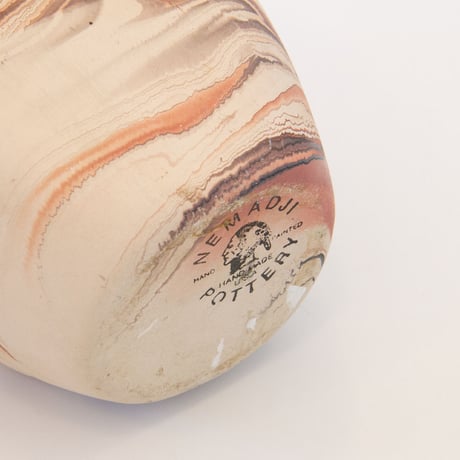 Nemadji pottery flower vase