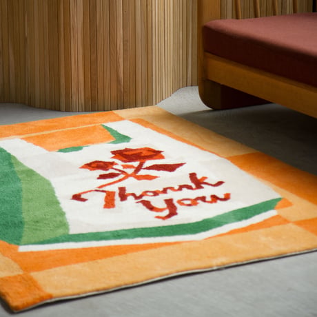 "Thank you bag" Rug  Jeffrey Sincich