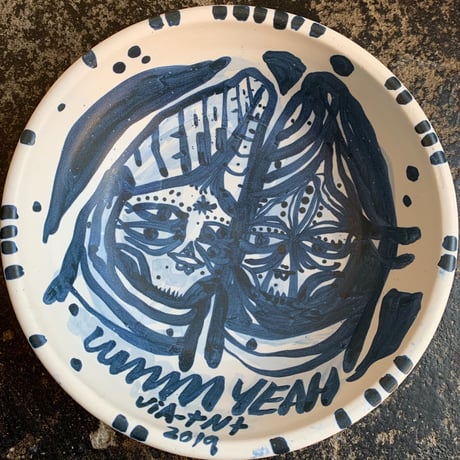 Thomas Campbell Paint on Bowl 2019