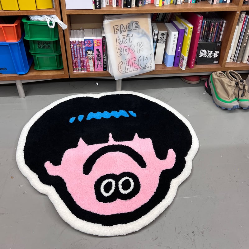 Pacifica collectives ラグ FACE RUG | pacificacollectivesSTORE