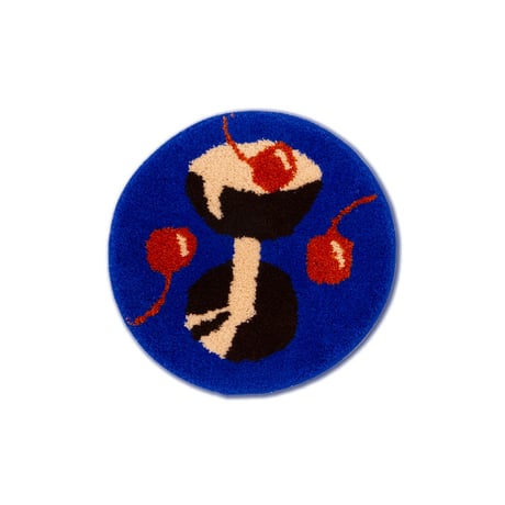 Josh Stover "Cherry" ChairRug(椅子敷き)