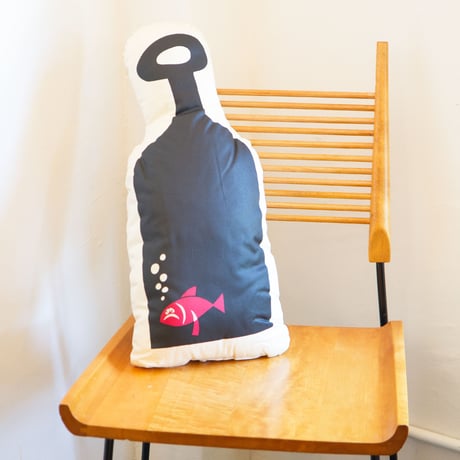 Hanai Yusuke x Pacifica Collectives "Bottle Fish Cushion"