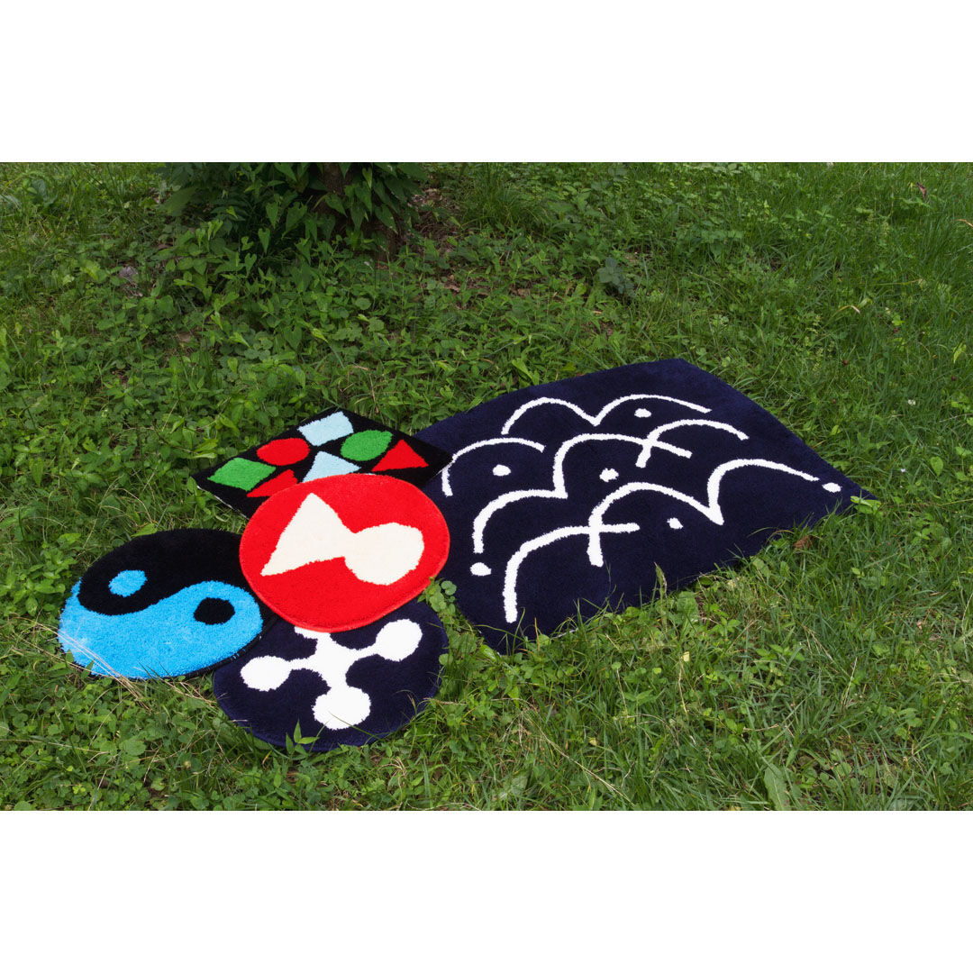 Keita Miyairi ”海山文” Rug | pacificacollectivesSTORE Keita Miyairi ”海山文” Rug | pacificacollectivesSTORE