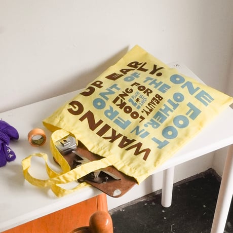 " One Foot in Front of the Other " Tote Bag by Josh Stover