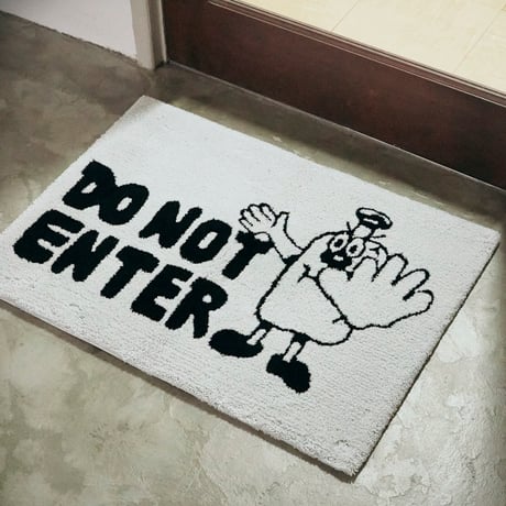 Diego x PacificaCollectives "Do Not Enter" Rug