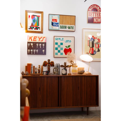 Glen of California Design by Milo Baughman Walnut Tambour Cabinet