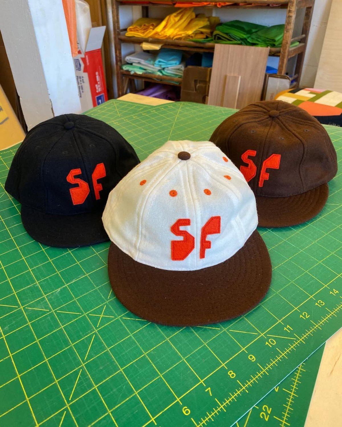 SF Baseball Cap 8panel by Jeffrey Sincich | pac