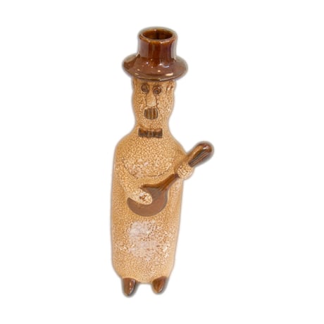 Vintage musician pottery vase set