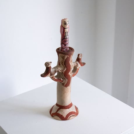 Mexican candle stand