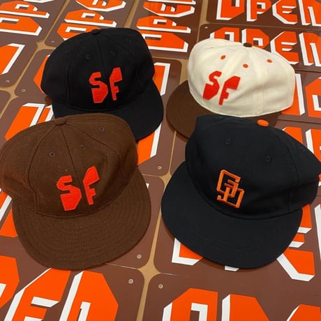 SF Baseball Cap 8panel by Jeffrey Sincich
