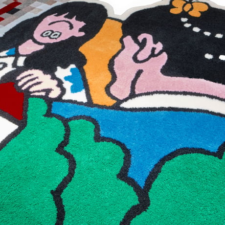 FACE  "Too much pain" Rug