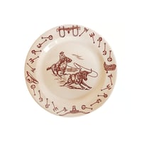 TEPCO U.S.A. CHINA Western Traveler big Plate
