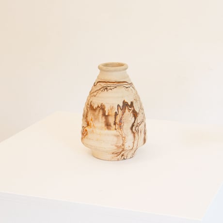 Nemadji pottery flower vase
