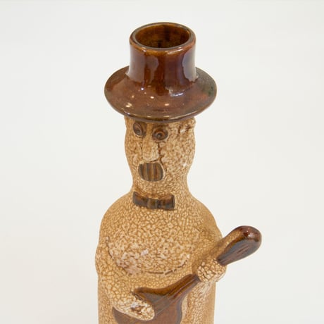 Vintage musician pottery vase set