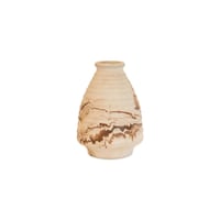 Nemadji pottery flower vase