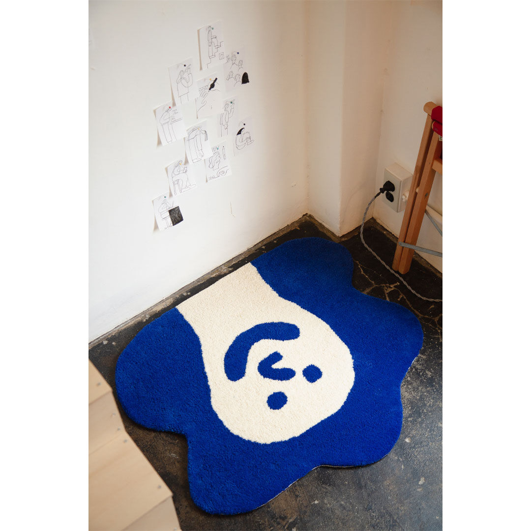 Pacificacollectives にこにこRug Tomoe Miyazaki 