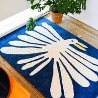Nathaniel Russell  "Big White Bird" Living Rug
