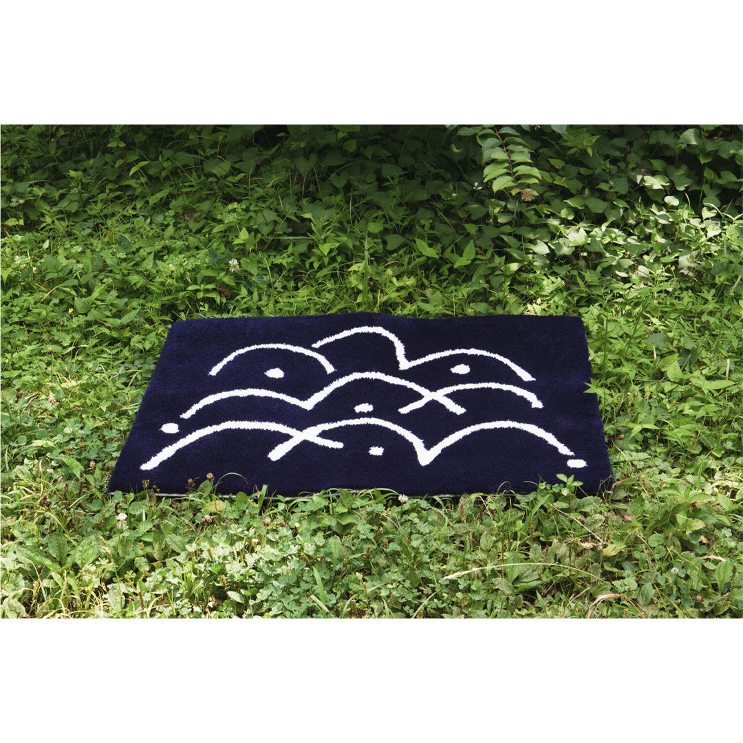 Keita Miyairi ”海山文” Rug | pacificacollectivesSTORE Keita Miyairi ”海山文” Rug | pacificacollectivesSTORE
