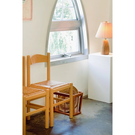 1980s Loewen stein Side Chair Set (paper cord)