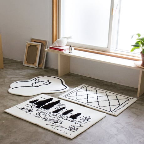 Yu Nagaba "Car" Rug