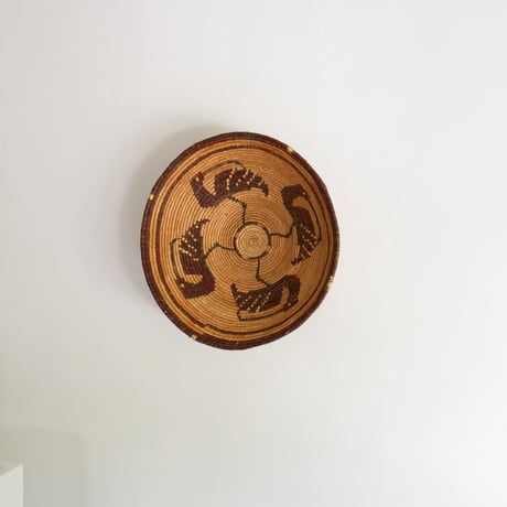 Hand woven basket
