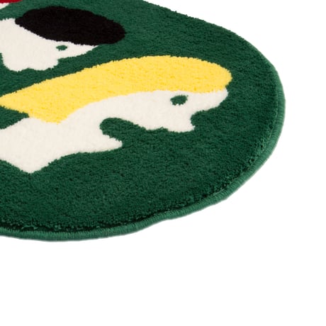 Tomoe Miyazaki "横顔3人" Rug