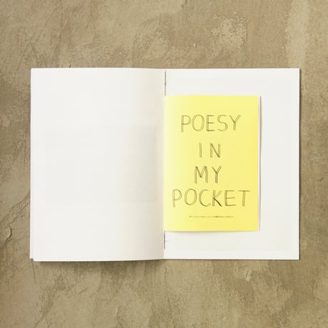 Nobue Miyazaki Zine "POESY IN MY POCKET"