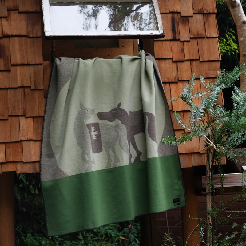 PENDLETON × YUSUKE HANAI Blanket Robe | pacific PENDLETON × YUSUKE HANAI Blanket Robe | pacific