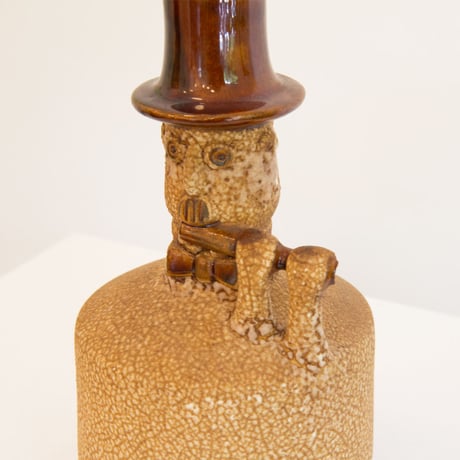 Vintage musician pottery vase set