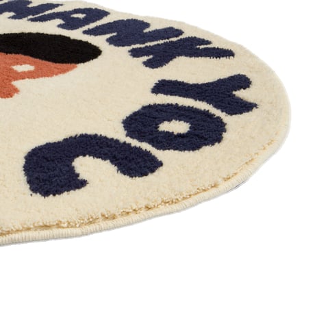 Tomoe Miyazaki "NO THANK YOU" Rug