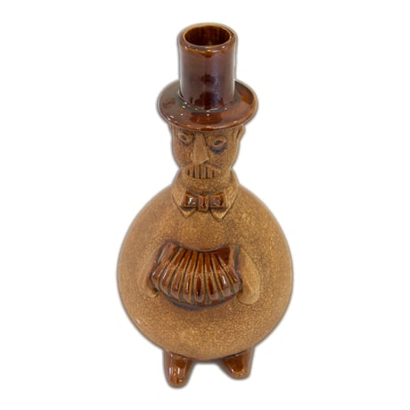Vintage musician pottery vase set