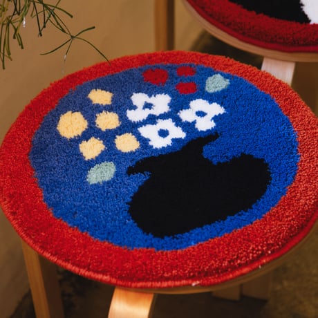 TOMOE MIYAZAKI Chair Rug (椅子敷き)
