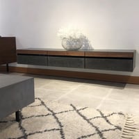フロートタイプ TVボード SYRAH"02" ウォールナット/w1900【サイズオーダー可能】