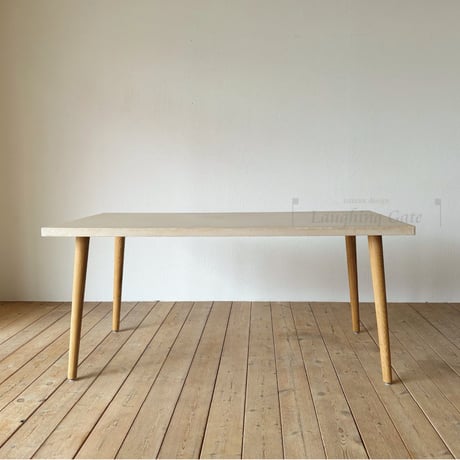 モールテックス ダイニングテーブル ASHGRAY"38" 【Ｍ脚オーク材】【全サイズW1400/W1500/W1600/W1800】