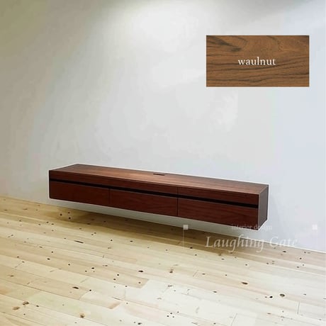 木製 フロートタイプ TVボード SYRAH"02"WOOD（オーク/ウォルナット）【サイズオーダー可能】【サイズW1900/2200】