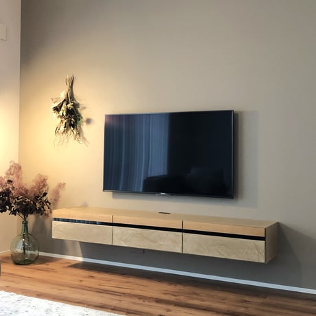 フロートタイプ TVボード SYRAH"02"オーク/w2200【サイズオーダー可能】