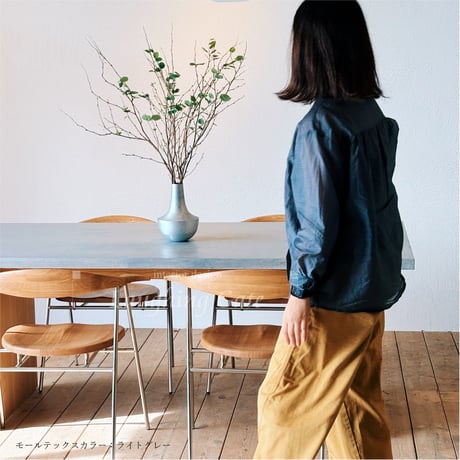 モールテックス ダイニングテーブル”RUND02"木製パネル脚（オーク・ウォルナット）  2200/900/720