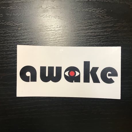 AWAKE　防水性　ステッカー