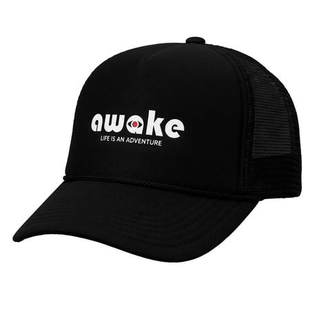 AWAKE ロゴ　メッシュキャップ