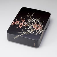 沈金紅白梅　文庫