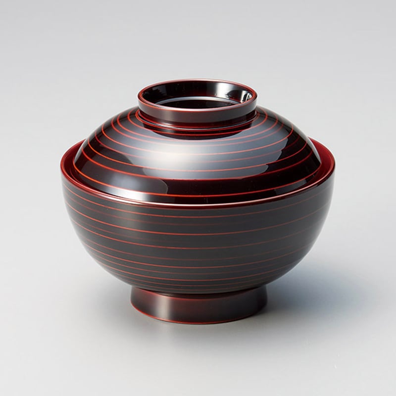 筋挽 雑煮椀 | 【公式】うるしギャラリー久右衛門 オンラインショップ