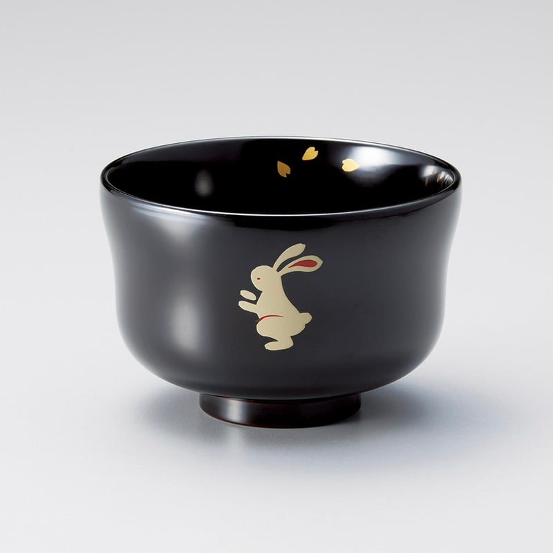 越前漆器　汁椀　久右衛門 うさぎ汁椀 | 【公式】うるしギャラリー久右衛門 オンラインショップ