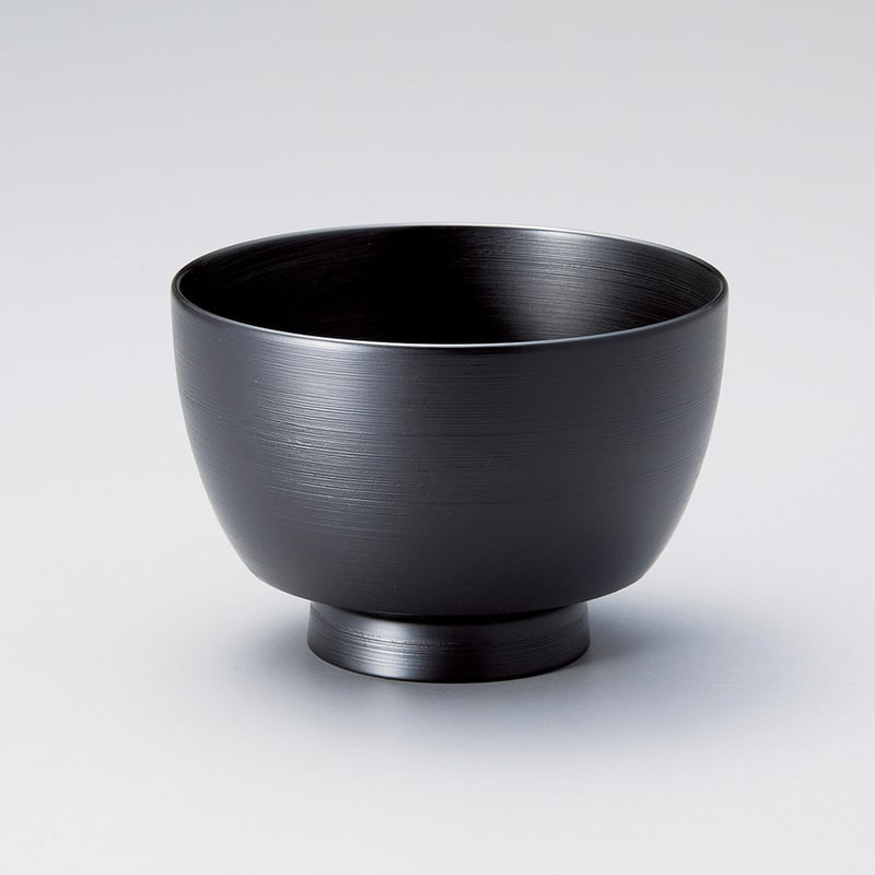 刷毛錆 駒形汁椀 | 【公式】うるしギャラリー久右衛門 オンライン